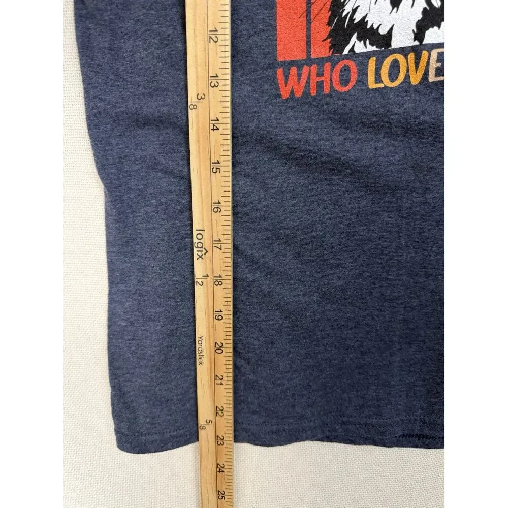 Just A Girl Who Loves Cats T-Shirt Big Girls Sz L Cat Lover’s Cotton Blend